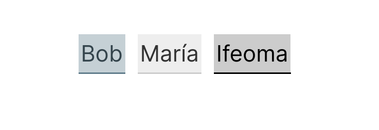 A link to Bob&rsquo;s website styled using an attribute selector