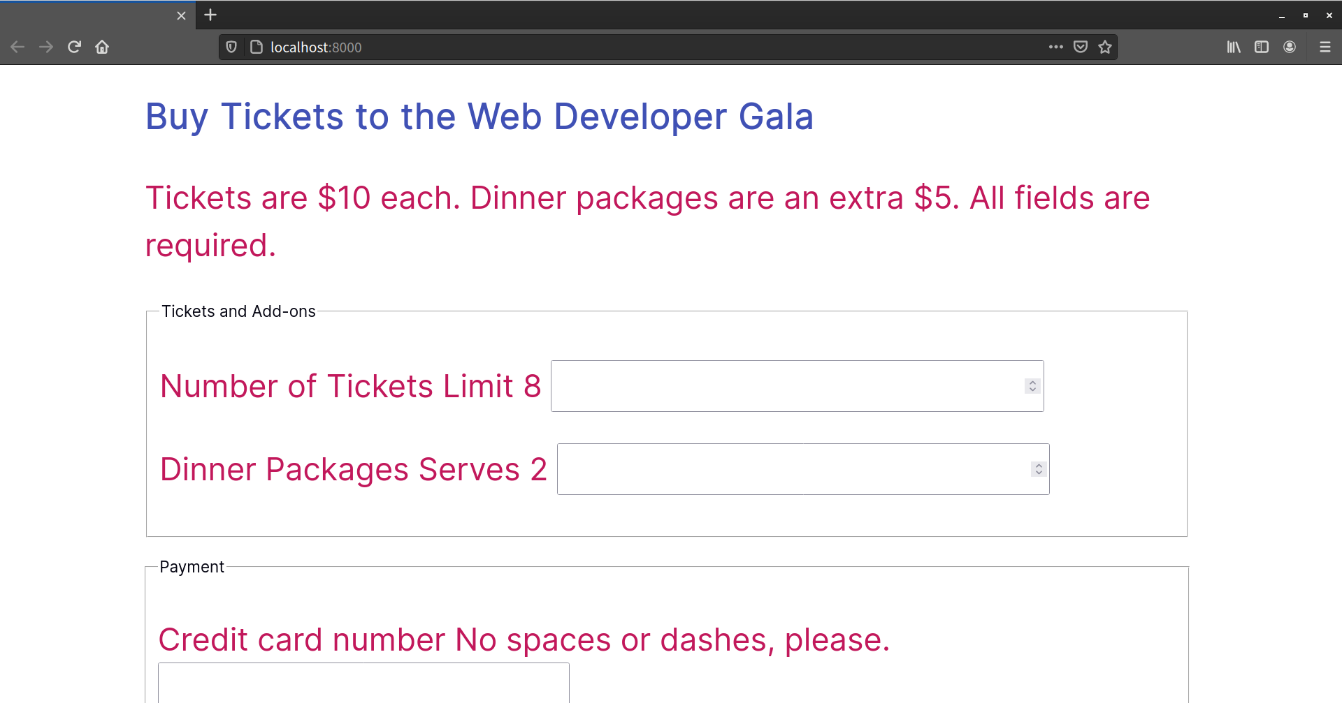 Oops! Our selector is too broad